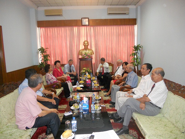Đoàn đại biểu Hội hữu nghị Liên bang Nga - Việt Nam thăm và làm việc tại TP Hồ Chí Minh